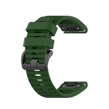 Bracelet de sport en silicone de 26 mm, For Garmin Fenix 7X, For Garmin Fenix 6X, For Garmin Fenix 6X Pro, For Garmin Fenix 5x Puls