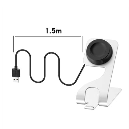Base de charge magnétique rotative en métal, For Huawei Watch GT 3, For Huawei Watch GT Runner, For Huawei Watch D