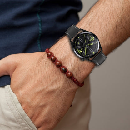 Bracelet de montre en fil à coudre à texture de veau, For Samsung Galaxy Gear S3 Classic / Gear S3 Frontier