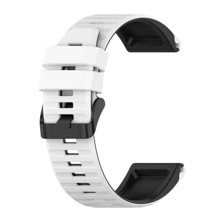 Bracelet de montre en silicone de 22 mm, For Garmin Fenix 7, For Garmin Approach S62, For Garmin Fenix 6, For Garmin Fenix 6 Pro, For Garmin Fenix 5, For Garmin Fenix 5 Plus