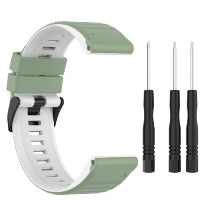 Bracelet de montre en silicone de 22 mm, For Garmin Approach S60, For Garmin Forerunner 935, For Garmin Forerunner 945, For Garmin Instinct