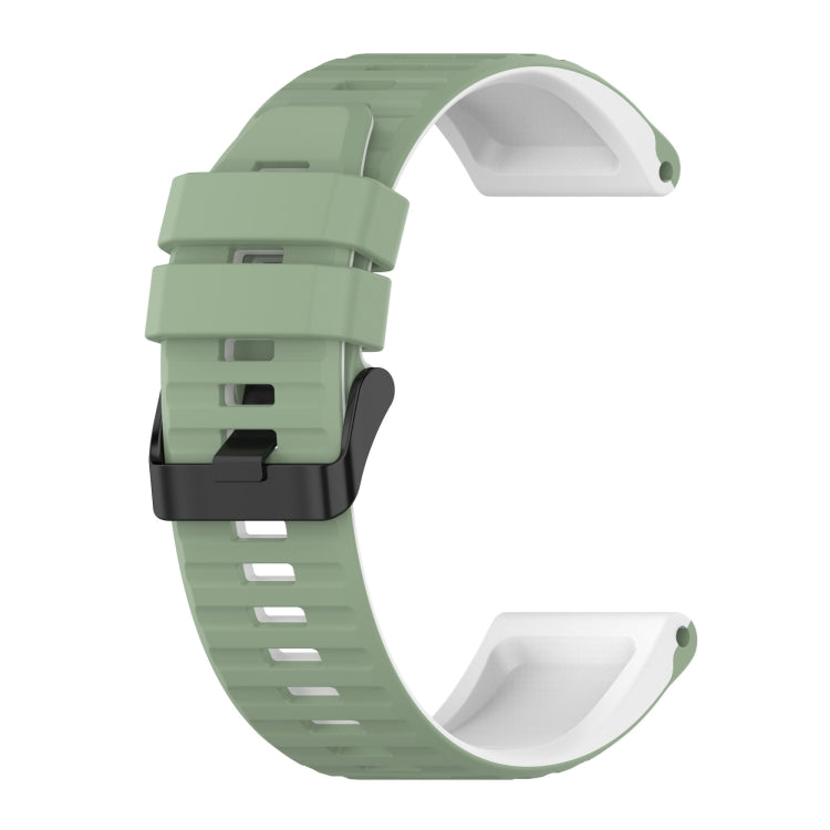 Bracelet de montre en silicone de 26 mm, For Garmin Fenix 7X, For Garmin Fenix 6X, For Garmin Fenix 6X Pro, For Garmin Fenix 5x Plus, For Garmin Fenix 3, For Garmin Fenix 3 HR