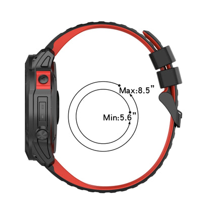 Bracelet de montre en silicone de 26 mm, For Garmin Fenix 3 Sapphire