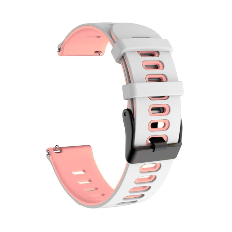 Bracelet en silicone multicolore de 20 mm, For Garmin Move 3