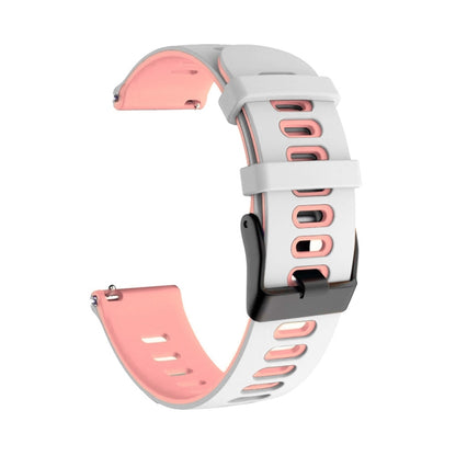 Bracelet en silicone multicolore de 20 mm, For Garmin Move 3