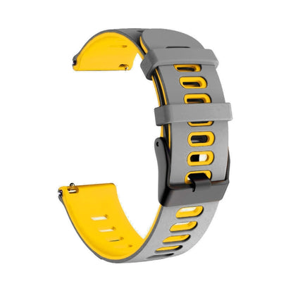 Bracelet en silicone multicolore de 20 mm, For Garmin Move 3