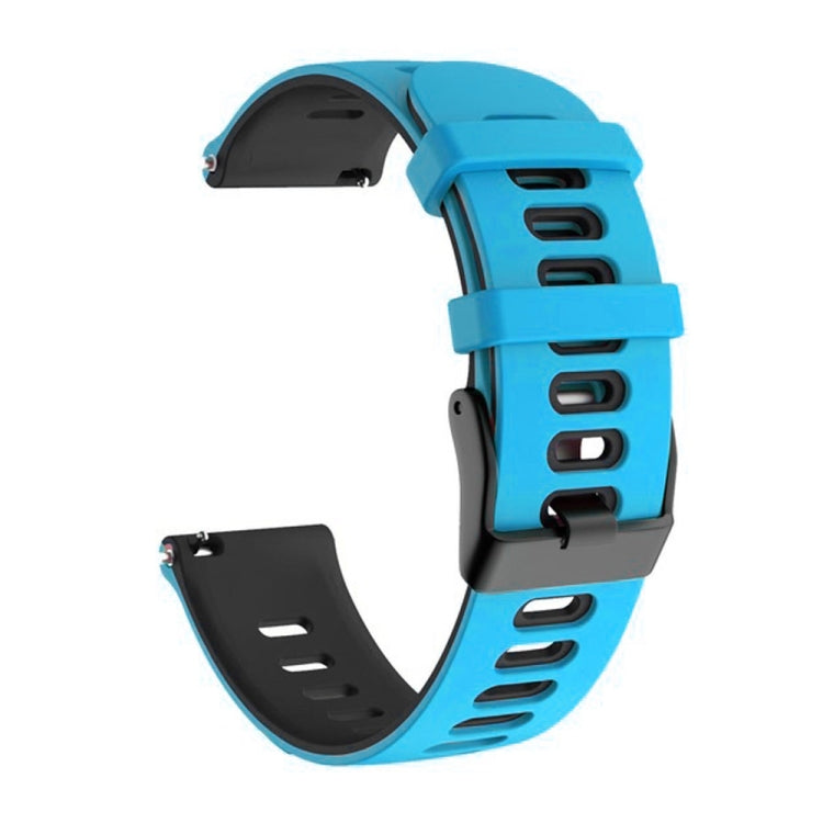 Bracelet en silicone multicolore de 20 mm, For Garmin Move 3