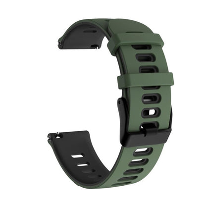 Bracelet en silicone multicolore de 20 mm, For Garmin Move 3