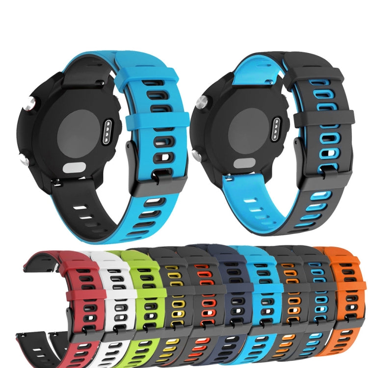 Bracelet en silicone multicolore de 20 mm, For Garmin Move 3