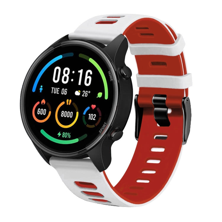 Bracelet en silicone multicolore de 20 mm, For Garmin Move 3