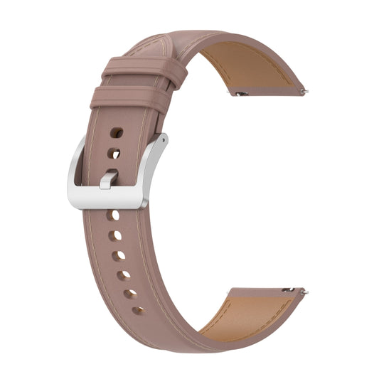 Bracelet de montre en cuir véritable gaufré, For Garmin VivoMove Luxe, For  Garmin VivoMove Style, For Garmin Venu 2 Plus, For Garmin Vivomove Sport, For Garmin Vivoactive 3, For Garmin Vivoactive3 Music, For Garmin Venu sq                             ...