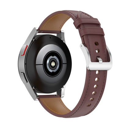 Bracelet de montre en cuir véritable gaufré, For Garmin VivoMove Luxe, For  Garmin VivoMove Style, For Garmin Venu 2 Plus, For Garmin Vivomove Sport, For Garmin Vivoactive 3, For Garmin Vivoactive3 Music, For Garmin Venu sq                             ...