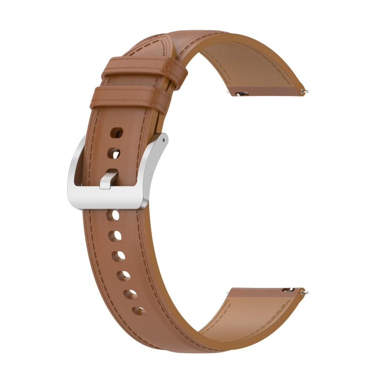 Bracelet de montre en cuir véritable gaufré, For Garmin VivoMove Luxe, For  Garmin VivoMove Style, For Garmin Venu 2 Plus, For Garmin Vivomove Sport, For Garmin Vivoactive 3, For Garmin Vivoactive3 Music, For Garmin Venu sq                             ...