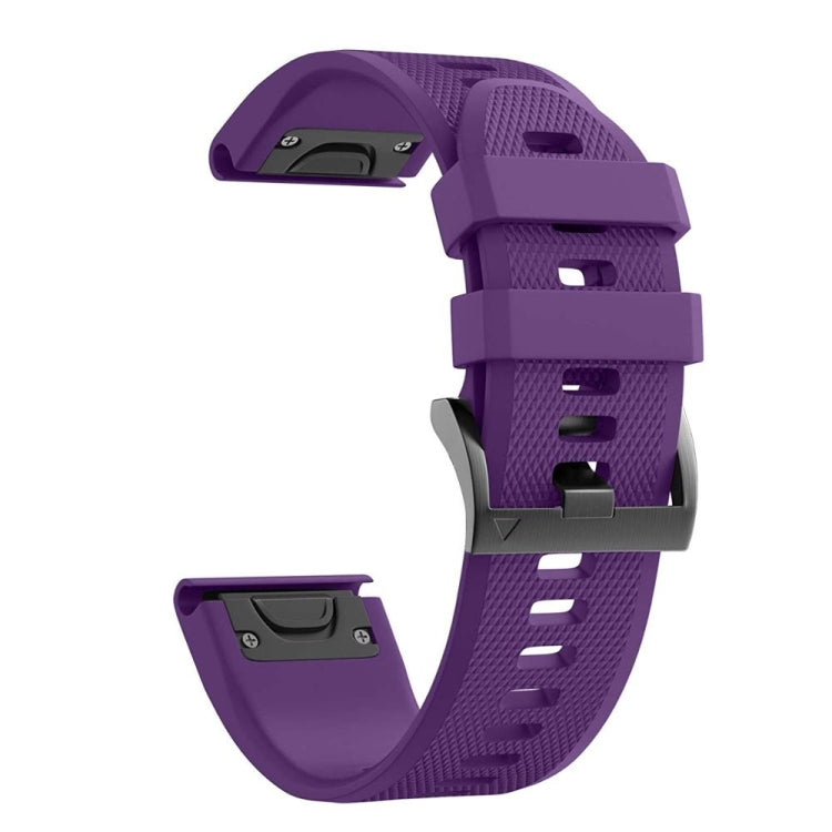 Bracelet de montre en silicone de 20 mm, For Garmin Fenix 5S plus