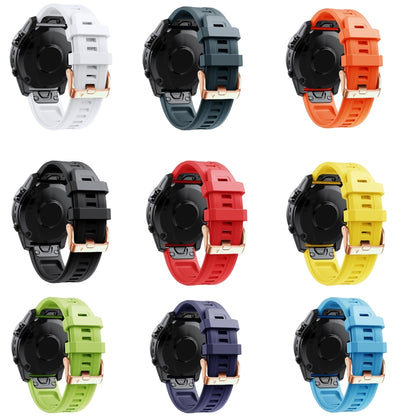 Bracelet de montre en silicone 20 mm, For Garmin Instinct 2S, For Garmin Fenix 7s, For Garmin Descent Mk2S, For Garmin Fenix 6S, For Garmin Fenix 5S Plus