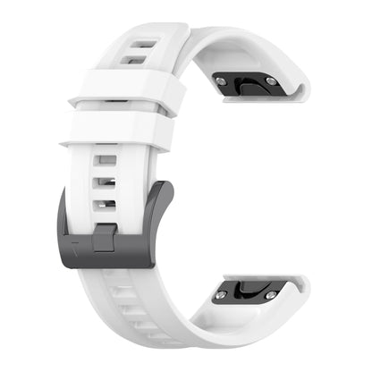 Bracelet de montre en silicone de couleur unie de 22 mm, For Garmin Instinct, For Garmin Approach S62, For Garmin Fenix 6, For Garmin Fenix 6 Pro