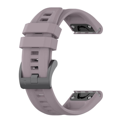 Bracelet de montre en silicone de couleur unie de 22 mm, For Garmin Fenix 5, For Garmin Fenix 5 Plus, For Garmin Forerunner 945, For Garmin Forerunner 935