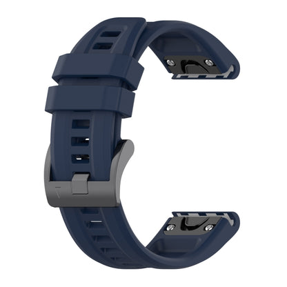 Bracelet de montre en silicone de couleur unie de 20 mm, For Garmin Fenix 7S, For Garmin Fenix 7S Solar, For Garmin Fenix 7S Sapphire Solar, For Garmin Instinct 2S