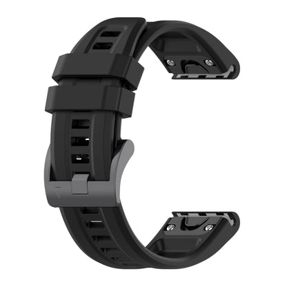 Bracelet de montre en silicone de couleur unie de 20 mm, For Garmin Fenix 7S, For Garmin Fenix 7S Solar, For Garmin Fenix 7S Sapphire Solar, For Garmin Instinct 2S