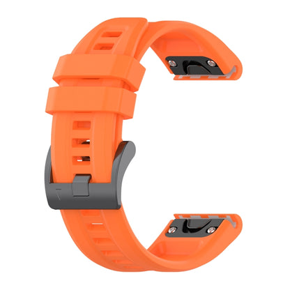 Bracelet de montre couleur pure sport en silicone 26 mm, For Garmin Fenix 7X, For Garmin Fenix 7X Solar, For Garmin Tactix 7 Pro, For Garmin Tactix 7