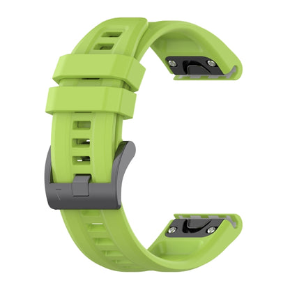 Bracelet de montre couleur pure sport en silicone 26 mm, For Garmin Fenix 6X, For Garmin Fenix 6X Pro, For Garmin Fenix 5X, For Garmin Fenix 5X Plus