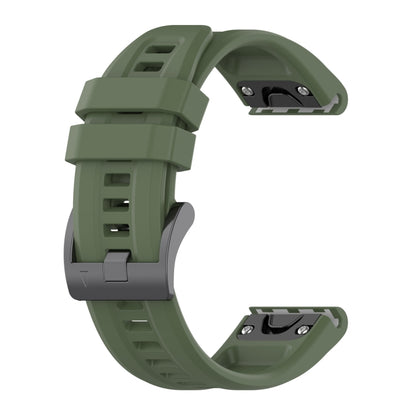 Bracelet de montre couleur pure sport en silicone 26 mm, For Garmin Fenix 3, For Garmin Fenix 3 HR, For Garmin Descent MK2, For Garmin Descent MK2i