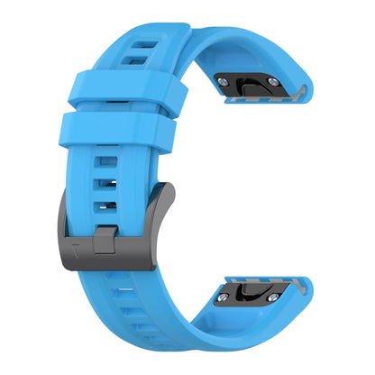 Bracelet de montre couleur pure sport en silicone 26 mm, For Garmin Fenix 3, For Garmin Fenix 3 HR, For Garmin Descent MK2, For Garmin Descent MK2i