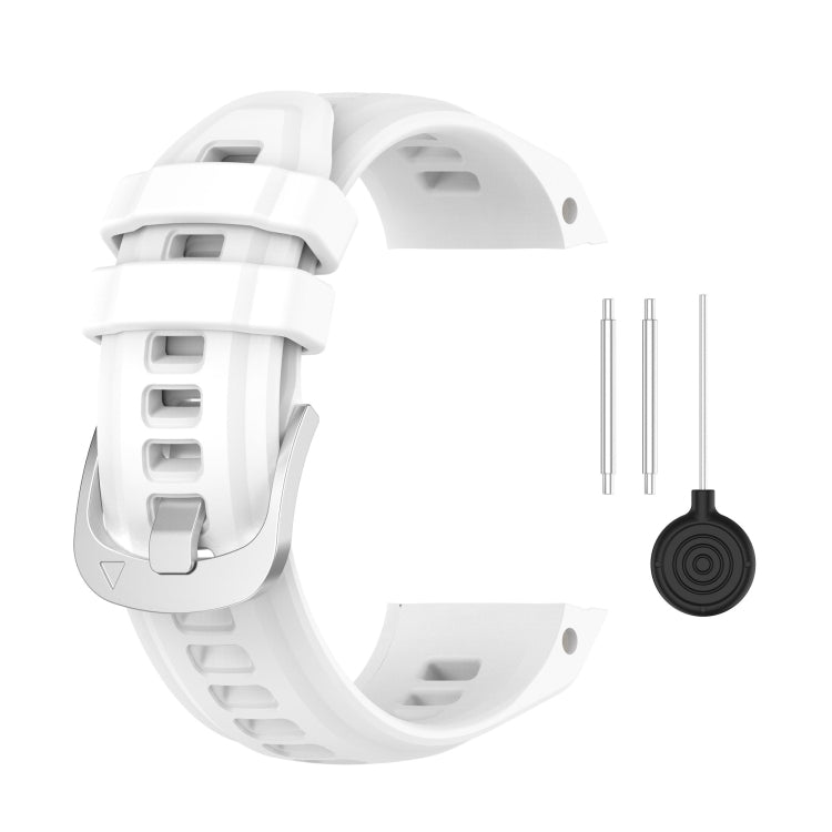 Bracelet de montre en silicone de couleur unie de 20 mm, For Garmin instinct 2S