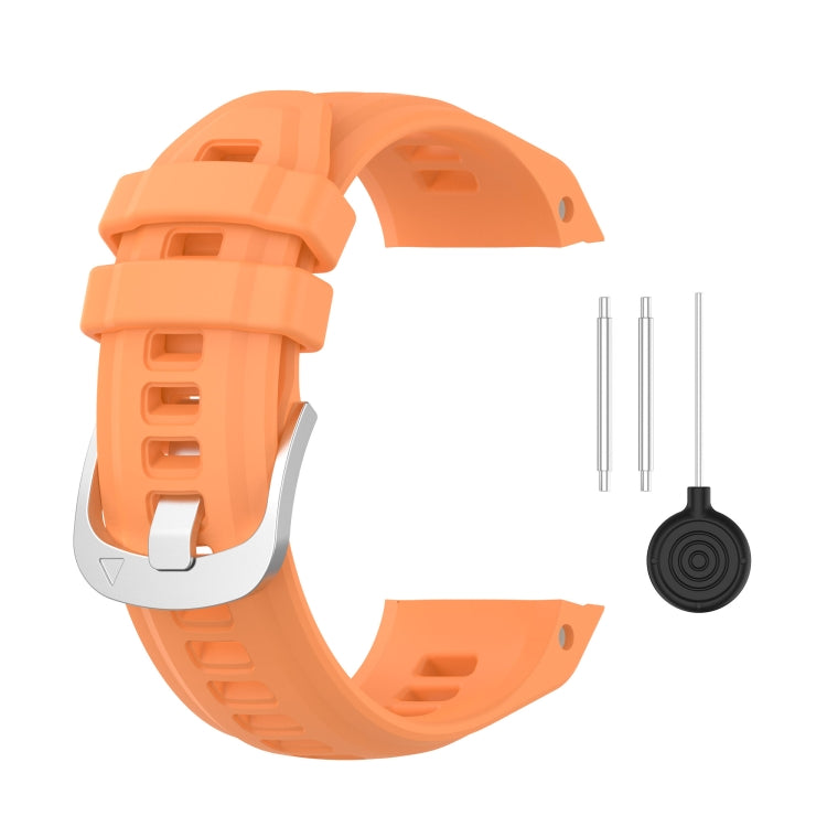 Bracelet de montre en silicone de couleur unie de 20 mm, For Garmin instinct 2S