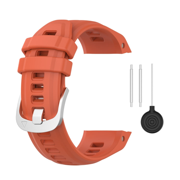 Bracelet de montre en silicone de couleur unie de 20 mm, For Garmin instinct 2S