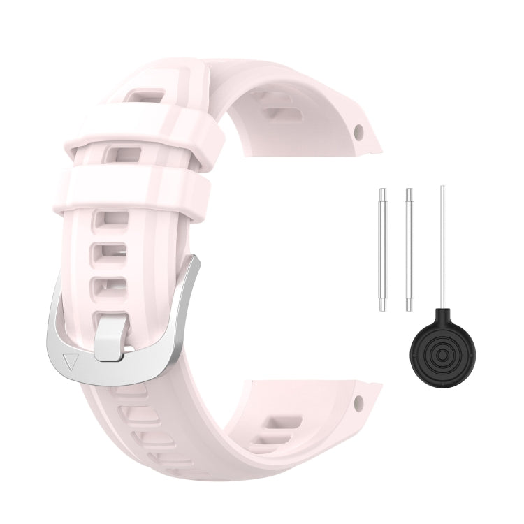 Bracelet de montre en silicone de couleur unie de 20 mm, For Garmin instinct 2S