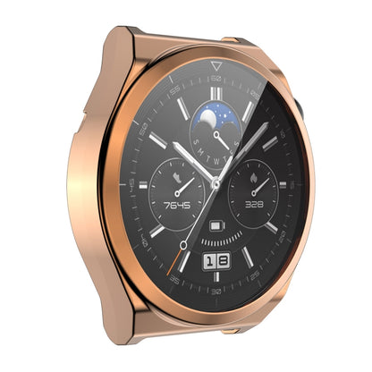 Coque en TPU souple galvanisée à couverture complète ENKAY avec protection d'écran, For Huawei Watch GT 3 Pro 46mm, For Huawei Watch GT 3 Pro 43mm