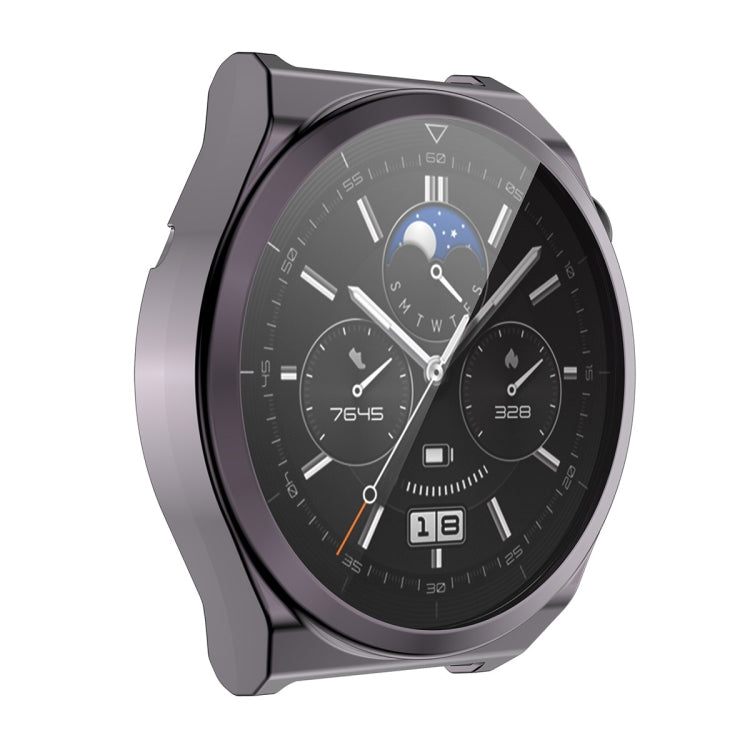 Coque en TPU souple galvanisée à couverture complète ENKAY avec protection d'écran, For Huawei Watch GT 3 Pro 46mm, For Huawei Watch GT 3 Pro 43mm