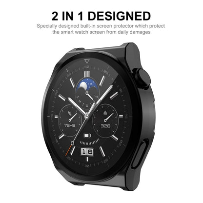 Coque en TPU souple galvanisée à couverture complète ENKAY avec protection d'écran, For Huawei Watch GT 3 Pro 46mm, For Huawei Watch GT 3 Pro 43mm