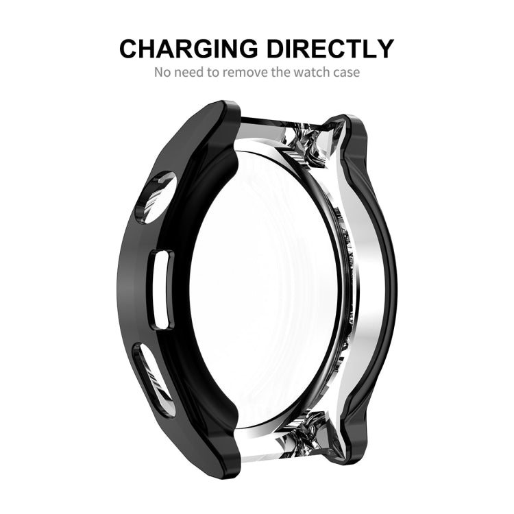 Coque en TPU souple galvanisée à couverture complète ENKAY avec protection d'écran, For Huawei Watch GT 3 Pro 46mm, For Huawei Watch GT 3 Pro 43mm