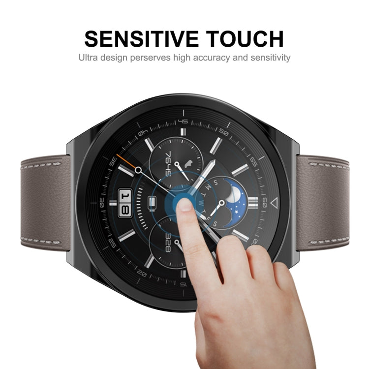 Coque en TPU souple galvanisée à couverture complète ENKAY avec protection d'écran, For Huawei Watch GT 3 Pro 46mm, For Huawei Watch GT 3 Pro 43mm
