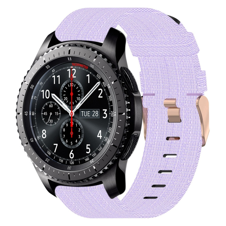 Bracelet de montre tissé en nylon de 22 mm, For Huawei Watch GT3 Pro 46mm, For Huawei Watch GT3 46mm, For Huawei Watch GT Runner, For Huawei Watch 3, For Huawei Watch 3 Pro, For Huawei GT2 Pro, For Huawei Watch GT 2E