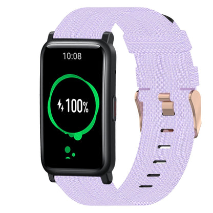 Bracelet de montre tissé en nylon de 20 mm, For Huawei Watch GT3 Pro 43mm, For Huawei Watch GT3 42mm, For Huawei Watch GT2 42mm, For Huawei Watch 2, For Honor Watch ES, For Honor MagicWatch2 42mm