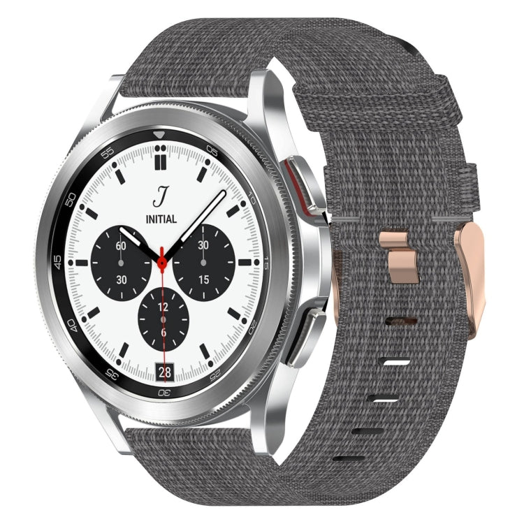 Bracelet de montre tissé en nylon de 20 mm, For Samsung Galaxy Watch 4 40mm, For Samsung Galaxy Watch 4 44mm, For Samsung  Galaxy Watch 4 Classic 42mm, For Samsung  Galaxy Watch 4 Classic 46mm, For Samsung Galaxy Watch 3 41mm                           ...