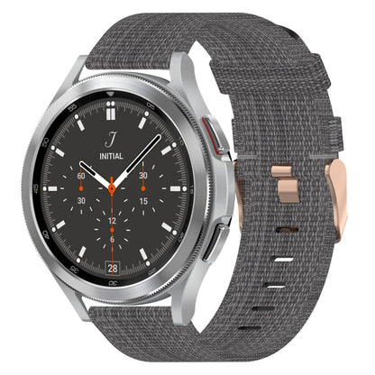 Bracelet de montre tissé en nylon de 20 mm, For Samsung Galaxy Watch 4 40mm, For Samsung Galaxy Watch 4 44mm, For Samsung  Galaxy Watch 4 Classic 42mm, For Samsung  Galaxy Watch 4 Classic 46mm, For Samsung Galaxy Watch 3 41mm                           ...