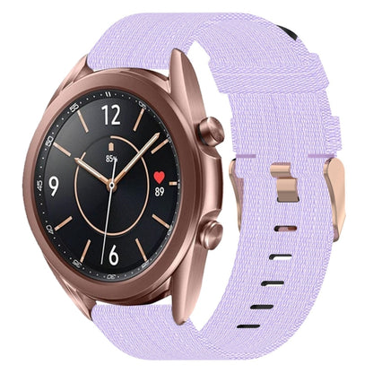 Bracelet de montre tissé en nylon de 20 mm, For Samsung Galaxy Watch 4 40mm, For Samsung Galaxy Watch 4 44mm, For Samsung  Galaxy Watch 4 Classic 42mm, For Samsung  Galaxy Watch 4 Classic 46mm, For Samsung Galaxy Watch 3 41mm                           ...