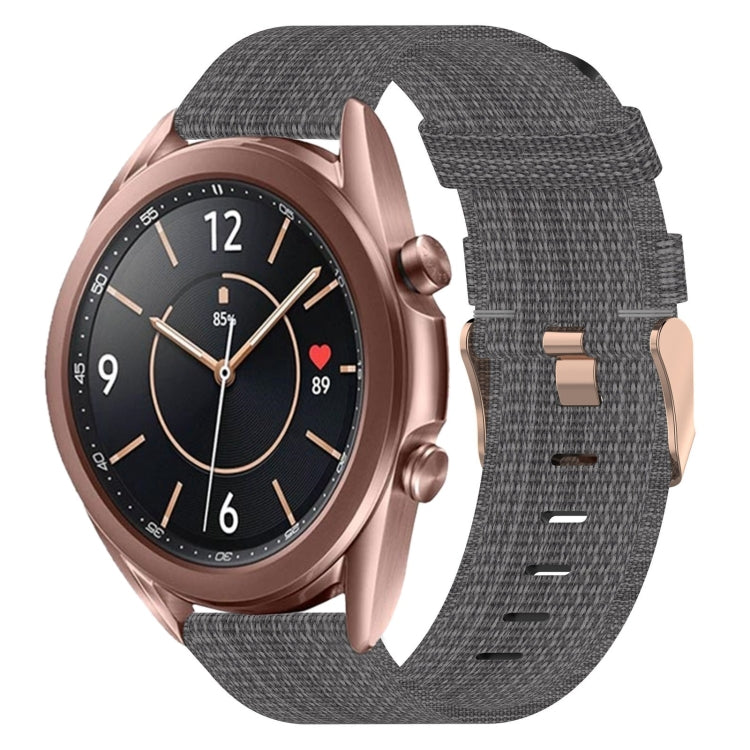 Bracelet de montre tissé en nylon de 20 mm, For Samsung Galaxy Watch 4 40mm, For Samsung Galaxy Watch 4 44mm, For Samsung  Galaxy Watch 4 Classic 42mm, For Samsung  Galaxy Watch 4 Classic 46mm, For Samsung Galaxy Watch 3 41mm                           ...