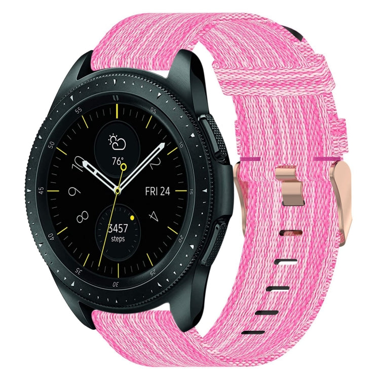 Bracelet de montre tissé en nylon de 20 mm, For Samsung Galaxy Watch Active 40mm, For Samsung Galaxy Watch 42mm, For Samsung Gear Sport, For Samsung Gear S2 Classic