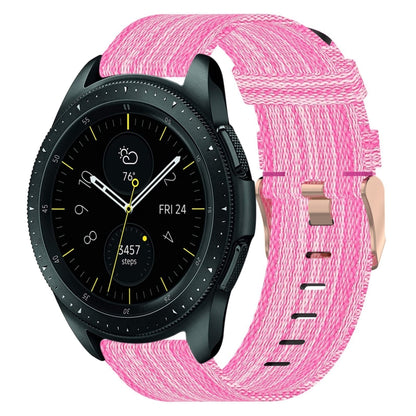 Bracelet de montre tissé en nylon de 20 mm, For Samsung Galaxy Watch Active 40mm, For Samsung Galaxy Watch 42mm, For Samsung Gear Sport, For Samsung Gear S2 Classic