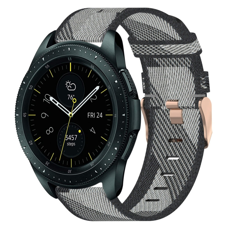 Bracelet de montre tissé en nylon de 20 mm, For Samsung Galaxy Watch Active 40mm, For Samsung Galaxy Watch 42mm, For Samsung Gear Sport, For Samsung Gear S2 Classic