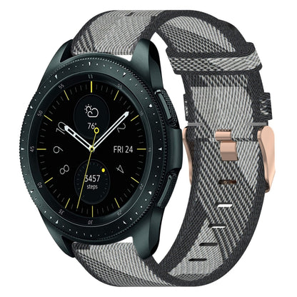 Bracelet de montre tissé en nylon de 20 mm, For Samsung Galaxy Watch Active 40mm, For Samsung Galaxy Watch 42mm, For Samsung Gear Sport, For Samsung Gear S2 Classic