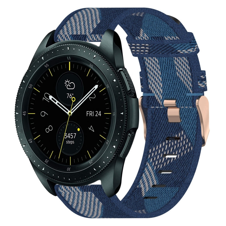 Bracelet de montre tissé en nylon de 20 mm, For Samsung Galaxy Watch Active 40mm, For Samsung Galaxy Watch 42mm, For Samsung Gear Sport, For Samsung Gear S2 Classic