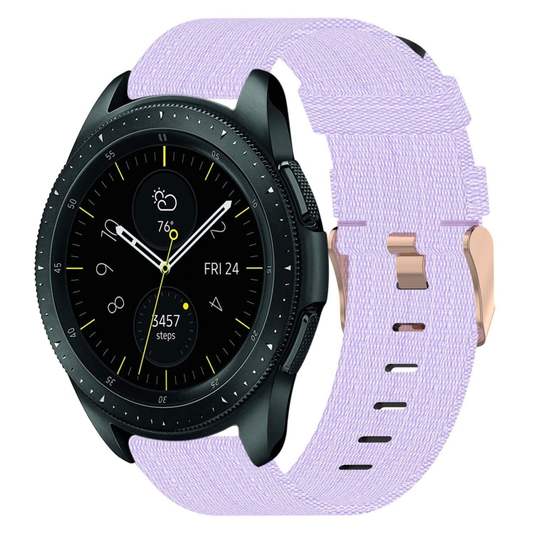 Bracelet de montre tissé en nylon de 20 mm, For Samsung Galaxy Watch Active 40mm, For Samsung Galaxy Watch 42mm, For Samsung Gear Sport, For Samsung Gear S2 Classic
