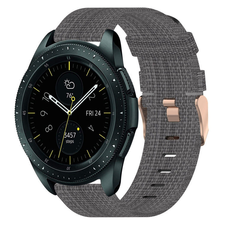 Bracelet de montre tissé en nylon de 20 mm, For Samsung Galaxy Watch Active 40mm, For Samsung Galaxy Watch 42mm, For Samsung Gear Sport, For Samsung Gear S2 Classic