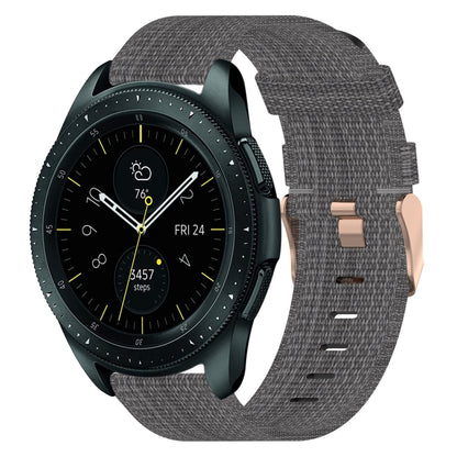 Bracelet de montre tissé en nylon de 20 mm, For Samsung Galaxy Watch Active 40mm, For Samsung Galaxy Watch 42mm, For Samsung Gear Sport, For Samsung Gear S2 Classic